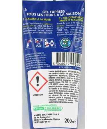 Genie Gel Express Detergent hand wash - Pack of 3 - Buy Online on SooperMarket.com