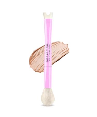 Buy Dual-Ended Nose Contour Makeup Brush - Precision Sculpting & Defining for Perfect Nose Contour | International Shipping Available - Buy Online on SooperMarket.com