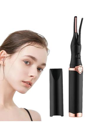 TROONZ Hot Eyelash Curler Heated Eyelash Curler Comb - Heated Eyelash Curler with Intelligent Temperature Control for Both Natural and False Eyelashes Hurtless Natural Curling