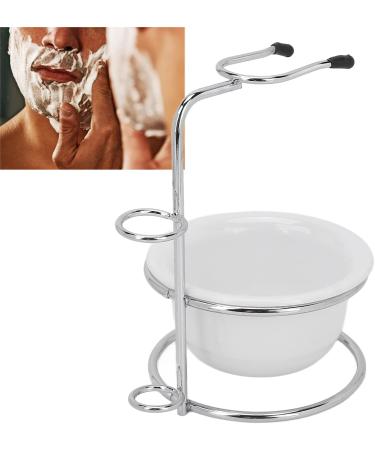 Tmishion Professional Shaving Set: Shell Bowl Rack Soap & Brush Holder for Men - Premium Shaving Stand Kit - Buy Online on SooperMarket.com