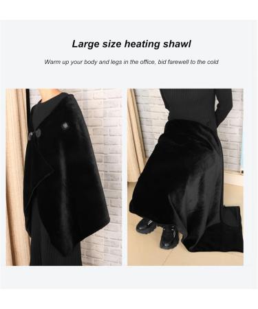 Buy Electric Heating Scarf - Soft Plush with 3 Gears Temperature Adjustment | Perfect Heating Blanket & Mat for Shoulders - International Shipping Available - Buy Online on SooperMarket.com