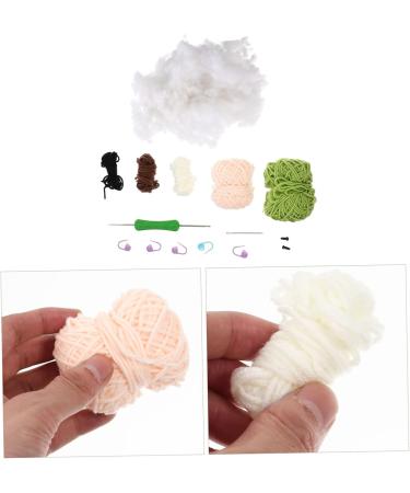 Lurrose 4 Sets Wool Doll Crochet Hook Key Hanging Decor Supply Knitted Key Pendants Crochet Supplies Simple - Buy Online on SooperMarket.com