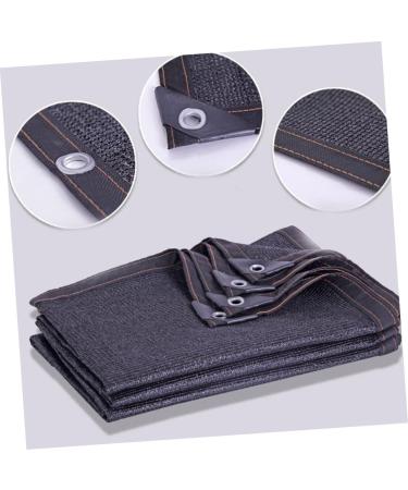 Kisangel Courtyard Shading Net Cultivation Shading Net Garden Net Punch Hole Sun Visor 300.00X300.00X0.50CM Black - Buy Online on SooperMarket.com