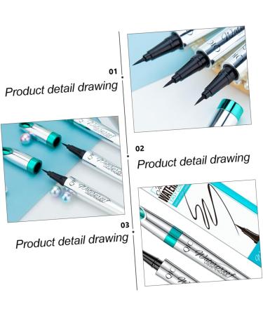 BELLIFFY Very Fine Eyeliner Long-lasting Eyeliner Waterproof Eye Pencil Eye Drawing Pen Liquid - Buy Online on SooperMarket.com