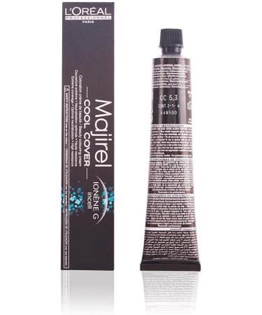 L'Or al Majirel Cool Cover 5.3 CC Light Brown Gold Beige - 50 ml Professional Hair Color | Buy Online & Ship Worldwide - Buy Online on SooperMarket.com