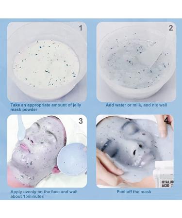 Hydrating Jelly Mask Powder | Professional Peel Off Hydrojelly Mask | Moisturizing & Brightening Formula for Wrinkles & Acne | 23 Fl Oz - Buy Online on SooperMarket.com