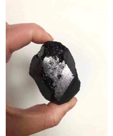 1pc 100g-120g Natural Quartz raw Black Tourmaline Tumbled Stones Obelisk - Buy Online on SooperMarket.com