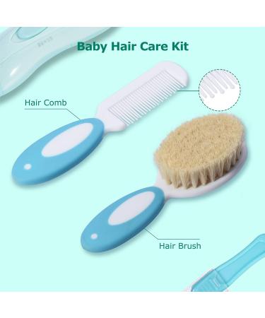 Baby Healthcare and Grooming Kit | 24-in-1 Electric Nail Trimmer Set | Nursery Care Kit | Toddler Nail Clippers | Medicine Dispenser | Infant Comb & Brush | Green 24 Piece Set - Buy Online on SooperMarket.com