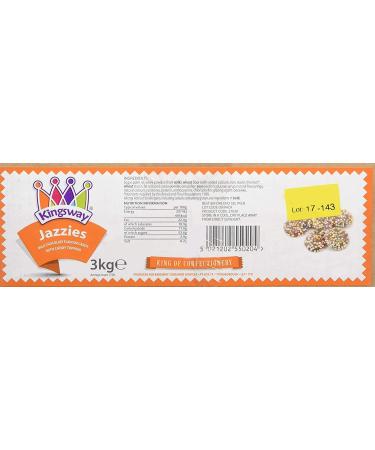 KINGSWAY CANDY SWEETS - Over 300 Different Sweets & Weights to Choose From (Jazzies 500g) - Buy Online on SooperMarket.com