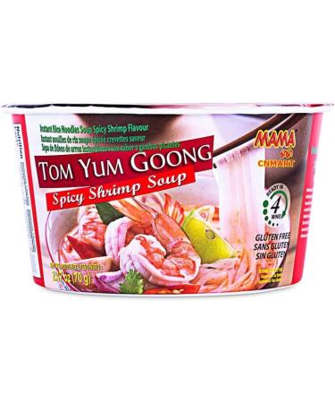 CNMART Mama Instant Rice Noodle Bowl Tom Yum Goong Spicy Shrimp Soup 70g (Pack of 6) Spicy Shrimp 420 g (Pack of 1) - Buy Online on SooperMarket.com