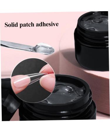 strong nail glue Solid Nail Glue Gel Art Rhinestone Strong Glue for False Nail Tip Mold Diy Nail Art Design solid nail glue 1 Pc - Buy Online on SooperMarket.com