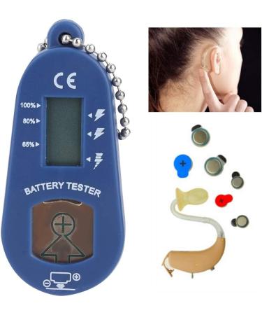 Hearing Aid Battery Tester - Small Battery Tester with LCD Display Battery Checker Battery Measuring Tool for Hearing Aid - Buy Online on SooperMarket.com