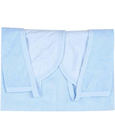 Adult Bib Elderly Waterproof Bib Adult Mealtime Saliva Towel Dining Apron Clothes Protector for Bedridden Inconvenient People(Light Blue M) - Buy Online on SooperMarket.com