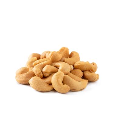 NUTS U.S.  Roasted and Unsalted Cashews | Whole Kernels (80%) and Pieces | Just Right Crispy and Delicious | Natural Cashews!!! (1 LB) 1 Pound (Pack of 1)