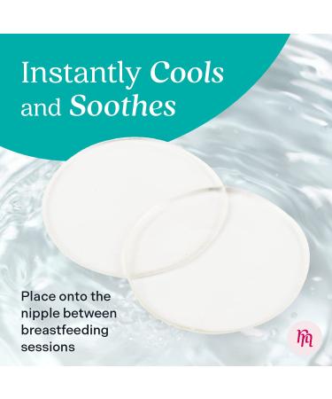 8 Pads Silicone Nipple Pads for Breastfeeding Soreness - Immediate Relief Nipple Gel Soothing Pads - Easy to Apply Gel Nipple Pads for Breastfeeding - Reusable Form Adjusting Breastfeeding Gel Pads - Buy Online on SooperMarket.com