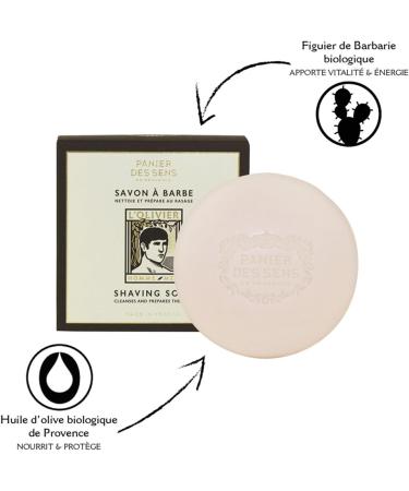 Panier des Sens Shaving Set Bowl & Beard Soap Gift Set for Men | Woody Fragrance - International Shipping Available - Buy Online on SooperMarket.com