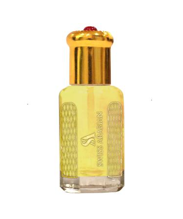 Swiss Arabian Lujain 12mL | Artisanal Hand Crafted Perfume Oil Fragrance for Women | Traditional Attar Style Cologne | by Perfumer Great Gift/Party Favors | Pocket Size Body Oil Women LUJAIN