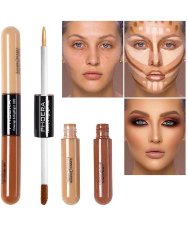 AQUAPURITY PHOERA Sculpt & Highlight Concealer Contour Foundation - Almond/Light - Buy Online on SooperMarket.com