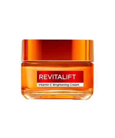 L'Or al Paris Revitalift Vitamin C Brightening Cream for Face With Vitamin C and Salicylic Acid Brightens Skin Tightens Pores and Reduces Appearance of Lines 50ml