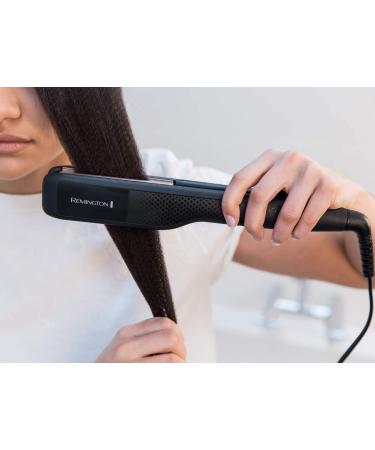 Buy Remington S3580 Crepe Iron for Zigzag Waves & Volume - 37mm Antistatic Ceramic Coating 150-220 C Perfect for Fine & Thick Hair - Buy Online on SooperMarket.com