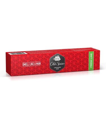 Old Spice Lime Shaving Cream 70g - Smooth Lather for a Refreshing Shave - Buy Online on SooperMarket.com