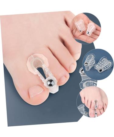 FOMIYES Magnetic Toe Splint Set - 4 Pairs | Bunion Correctors & Toe Spreaders for Foot Stretcher | Nail Clipper & Separator Tool for Toe Alignment - Buy Online on SooperMarket.com