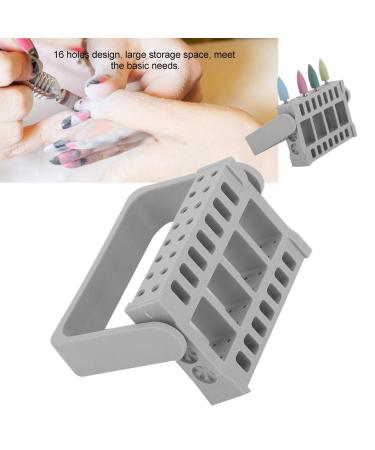 Easy to Use Dust & Moisture-Resistant Drill Storage Case | Safe Non-Toxic Container for Home Salon | Gray - Buy Online on SooperMarket.com