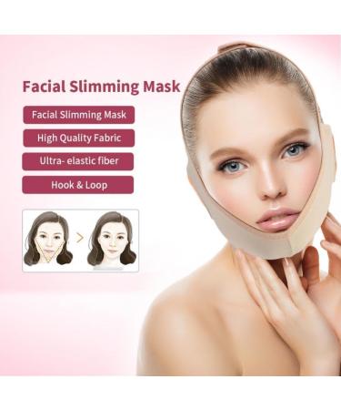 V Facial Mask for Cheek Lifting & Anti-Aging - Slim Belt & Double Chin Reducer - Buy Online on SooperMarket.com
