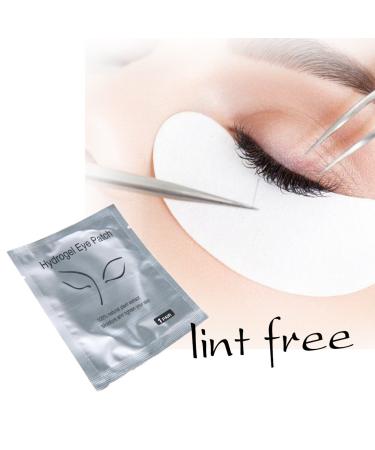 50 Pairs Lint-Free Hydrogel Eye Pads for Eyelash Extensions | Professional Gel Patches - Silver Girl - Buy Online on SooperMarket.com