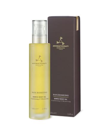 Aromatherapy Associates Support Nourishing Enrich Body Oil. Luxurious Blend of Oils for Smooth Comforted Skin. Made with Coconut Macadamia and Evening Primrose Essential Oils (3.4 fl oz)