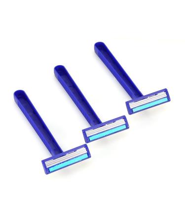 Disposable Razors for Men - 3pcs Set | Portable 3-Blade Travel Shaver for Hotel & Bathroom - Buy Online on SooperMarket.com