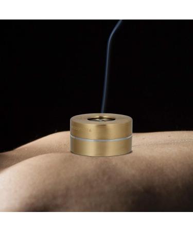  Shop Moxa Box Copper Moxibustion Box with Rotating Temperature Control | E Compress Pot & Tin Moxa Cup for Traditional Acupuncture Treatment - International Shipping Available  - Buy Online on SooperMarket.com