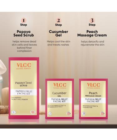 Buy VLCC Professional Salon Series Fruit Facial Kit 5x10g - Best International Shipping - Buy Online on SooperMarket.com