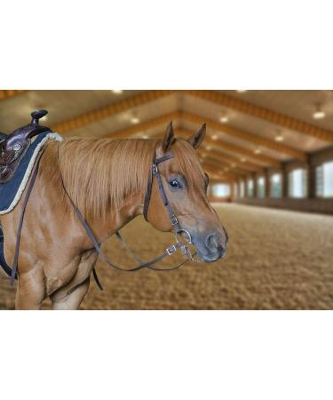 Tahoe Tack Double Layer Nylon Headstall with Reins - Pink Full Size - Buy Online on SooperMarket.com