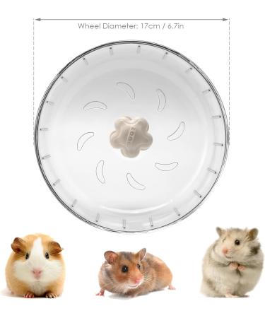 iFCOW 17CM Silent Hamster Running Wheel - Exercise & Toy for Gerbils, Mice, Small Animals - Buy Online on SooperMarket.com