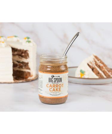 Big Spoon Roasters Carrot Cake Almond & Walnut Butter - Keto & Paleo Friendly Gourmet Vegan Nut Butter with Maple Syrup & Sea Salt - 13 Ounces - Buy Online on SooperMarket.com
