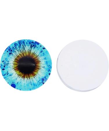6MM 100PCS Dragon Eyes Glass Cabochon for Clay Doll Making and Jewelry DIY Crafts - Buy Online on SooperMarket.com