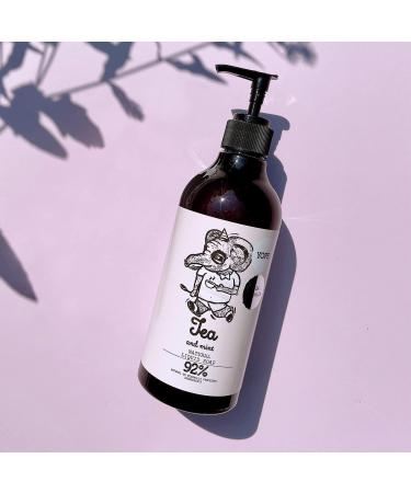 Yope Natural Hand Wash Tea and Mint 500ml - Refreshing Cleanliness - Buy Online on SooperMarket.com