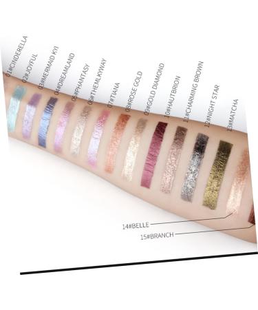 Angoily 1pc Eye Shadow Shimmer Eyeliners Shimmer Eyeshadow Metallic Makeup Liquid Eyeshadow Brighten - Buy Online on SooperMarket.com