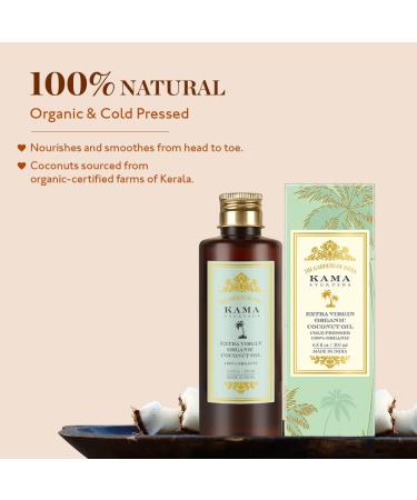 Kama Ayurveda Extra Virgin Organic Coconut Oil 200ml - Buy Online on SooperMarket.com