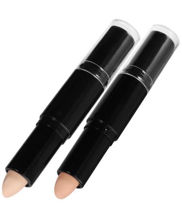 Gogogmee 2pcs Contour Stick Contouring Stick for Women Highlighter Stick for Makeup Contouring Stick for Makeup Women Makeup Supplies Makeup Contouring Stick Makeup Concealer Stick