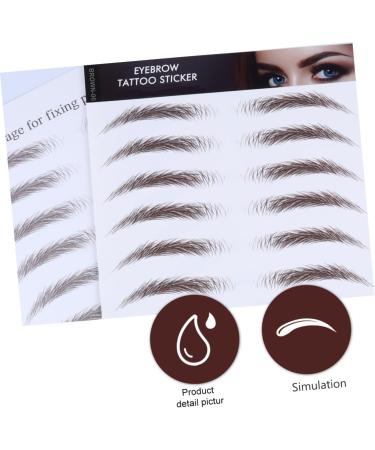 NOLITOY 4pcs Eyebrow Stickers Eyebrow Trimming 4d Makeup Tools - Buy Online on SooperMarket.com