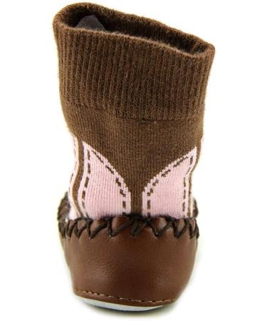 Mocc Ons Cowgirl Slipper Socks (12-18 Months) - Washable Leather Sole - Buy Online on SooperMarket.com