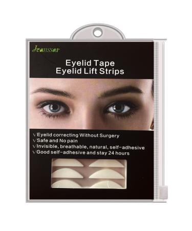 7MM Eyelid Tapes Breathable One-sided Sticky Eyelid Stickers Invisible Medical Fiber Eyelid lift Strips Instant Eye lid Lift Without Surgery for Hooded Uneven Mono-eyelids