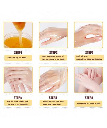 50G Hand Moisturizing Mask - Milk & Honey Exfoliating Treatment for Dry Cracked Hands | Repair Rough Skin | Unisex Hand Care - Buy Online on SooperMarket.com