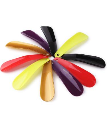 Arroyner 10Pcs Plastic Shoe Horn 6.3 - Travel Shoe Horn for Men, Women, and Kids - Random Color - Buy Online on SooperMarket.com
