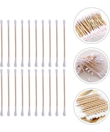 300pcs Double Tips Cotton Swabs - Perfect for Eye Shadow Makeup & Pet Ear Cleaning | Beauty Essentials - Buy Online on SooperMarket.com