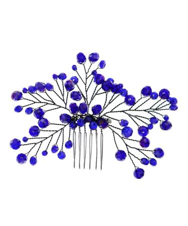 PLAFOPE Bridal Wedding Comb Bridal Headpieces Bridal Side Combs Hair Combs for Women Decorative Wedding Hair Accessories Hair Combs for Women Accessories Hair Comb Clip Bride Hair Comb