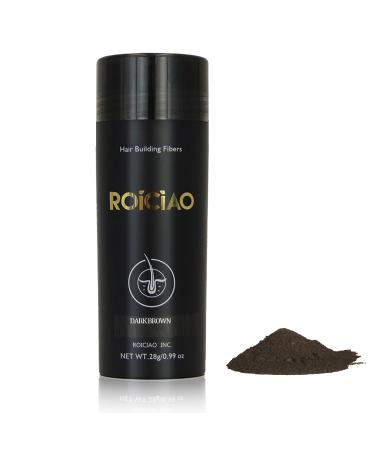 Hair Fibres for Thinning Hair Professional Quality Hair Fibres Dark Brown Hair Thickening Powder for Natural Look Hair Fiber Concealer for Hair Loss Hair Powder Men for Men and Women