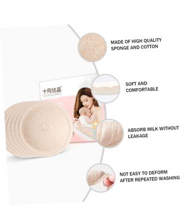 Buy Leakproof Breast Pads - 6pcs Maternity Nursing Pads | Soft Disposable 100% Cotton for Feeding | International Shipping - Buy Online on SooperMarket.com